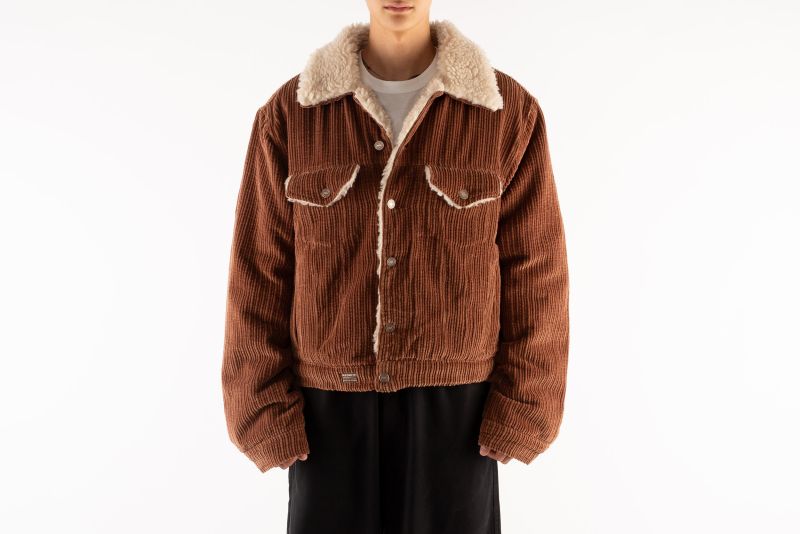 イーアールエル ERL Woven Blanket Coat ジャケット・アウター